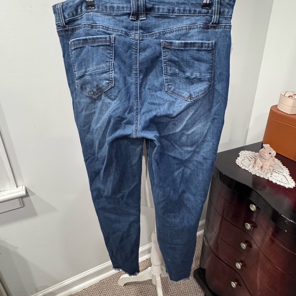 1822 Denim Women's Blue Skinny Jeans - Picture 5 of 10